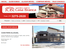 Tablet Screenshot of imcasabranca.com.br